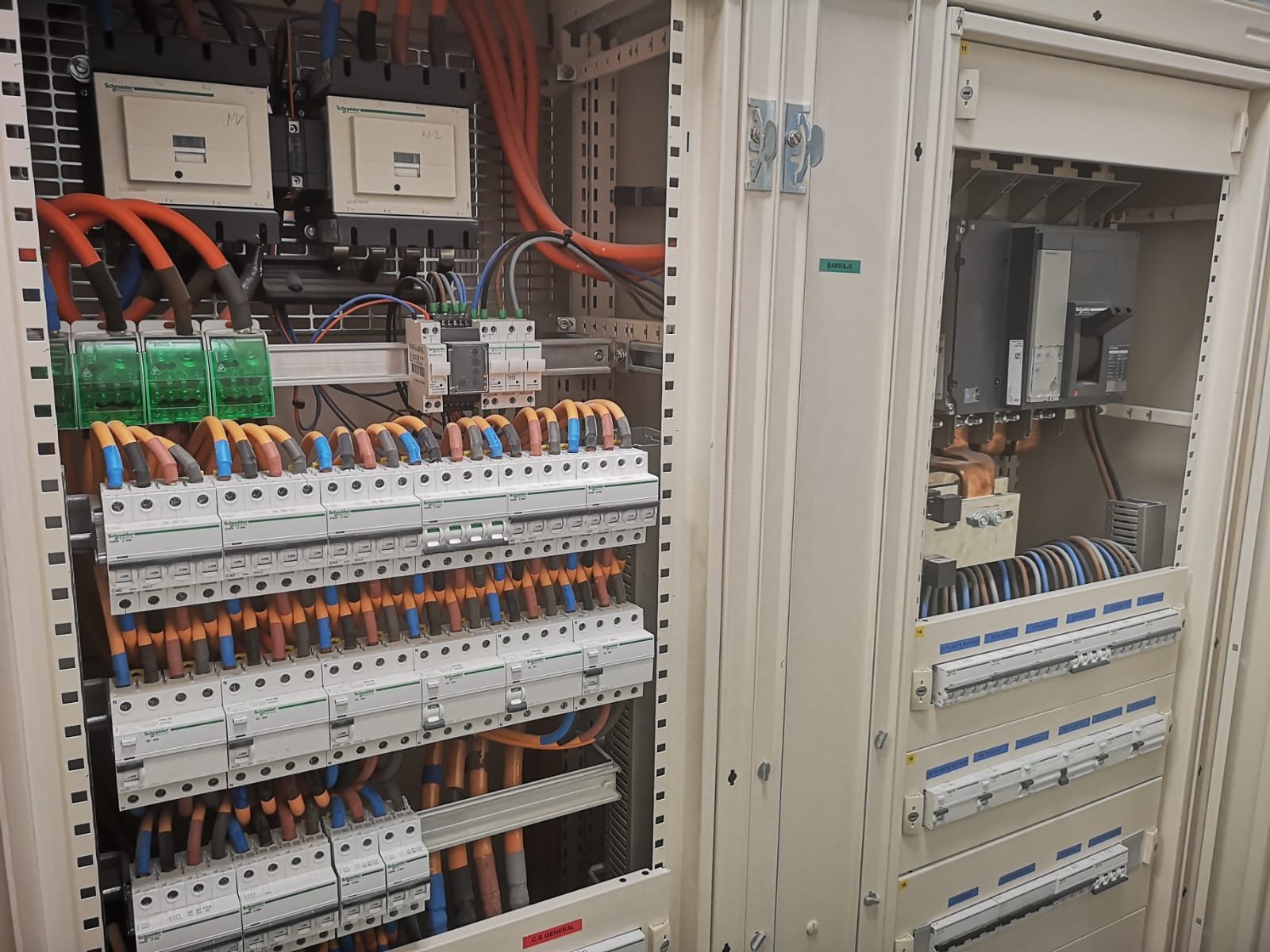 Instalación de cuadro